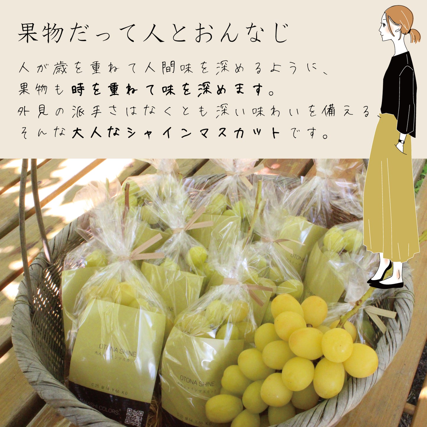 大人シャインマスカット【約800g/2〜3房/糖度20度保証 】EC016(税込)