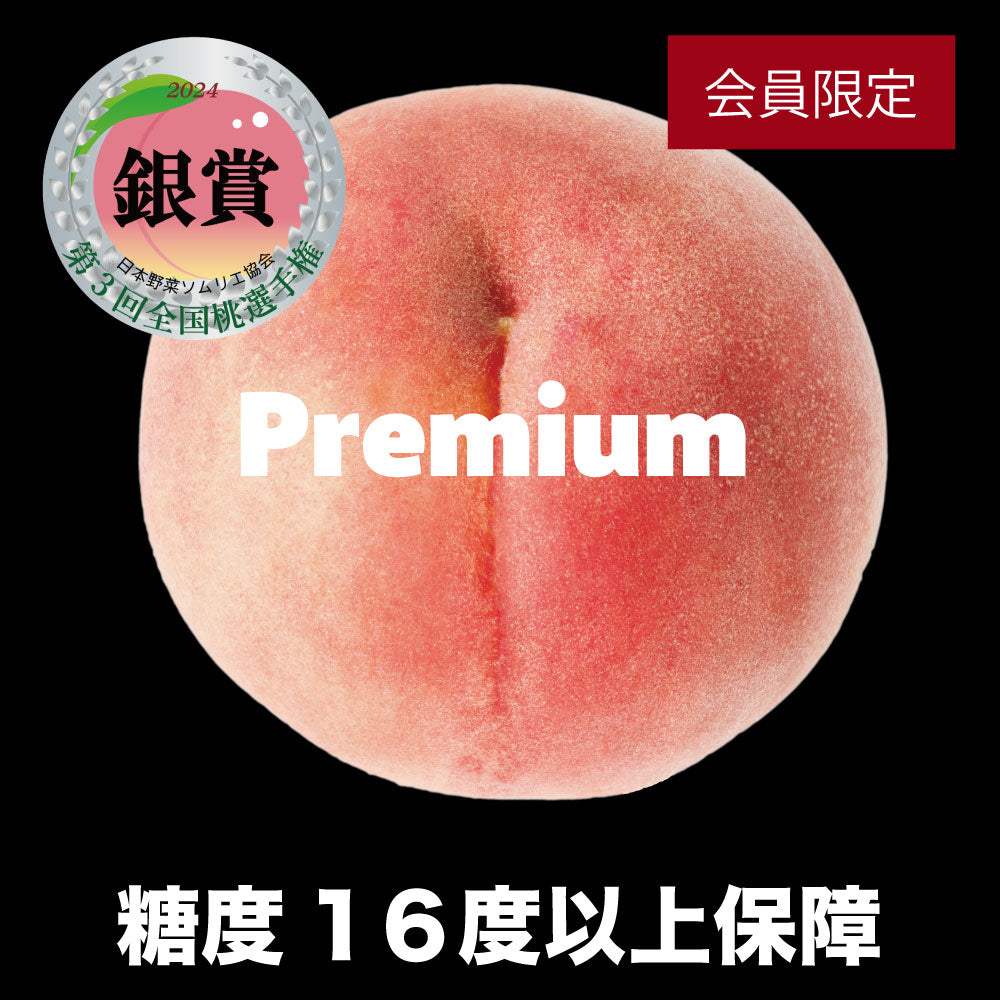 プレミアム「いちのみや」の大玉桃【2玉×400g以上/糖度16度保証】EC029（税込）