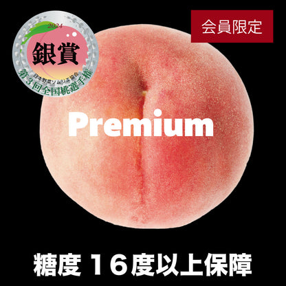 プレミアム「いちのみや」の大玉桃【2玉×400g以上/糖度16度保証】EC029（税込）